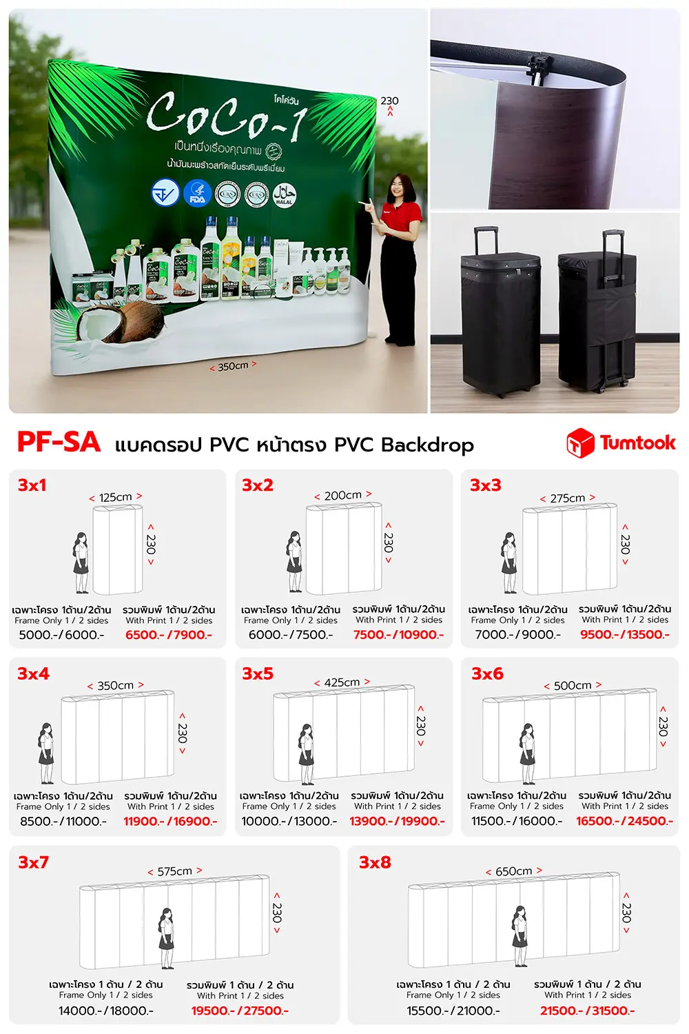 แบคดรอป PVC